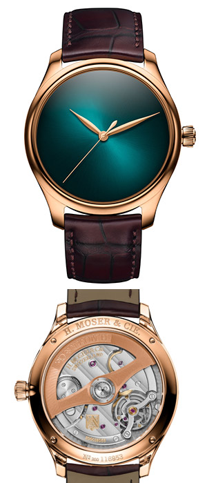 H.Moser & Cie.(H.モーザー) SIHH 2019新作 並はずれたウォッチメイキングに飛び込む「エンデバー センターセコンド コンセプト ブルーラグーン」