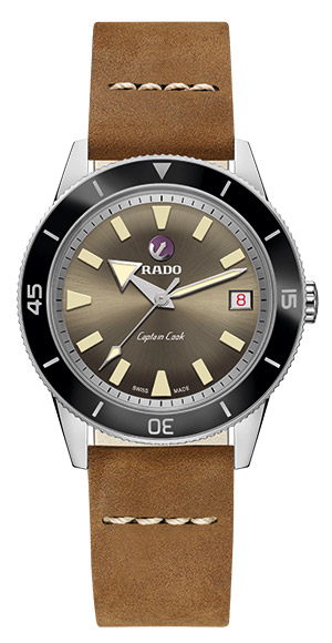 RADO(ラドー) 2019新作 現代の「時の旅人」を飾るヴィンテージルック「ラドー キャプテン クック オートマティック 1962 リミテッド エディション」