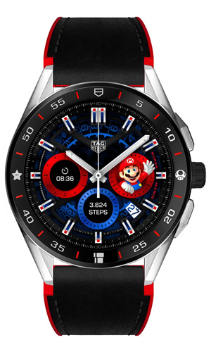 TAG Heuer(タグ・ホイヤー) 2021新作 タグ・ホイヤーがポップカルチャーのアイコン、スーパーマリオとコラボレーション！「タグ・ホイヤー コネクテッド X スーパーマリオ リミテッドエディション」