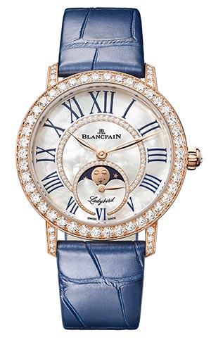 BLANCPAIN(ブランパン) 2023新作 レディバード カラーズのバリエーション豊かなスタイル。洗練されたスモールセコンドとムーンフェイズのブランパン「レディバード カラーズ」