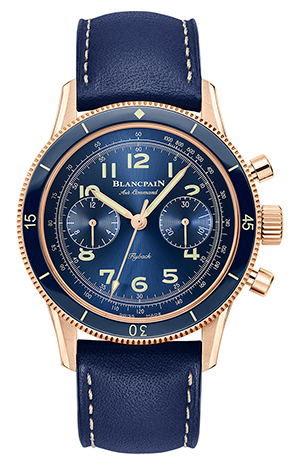 BLANCPAIN(ブランパン) 2021新作 洗練された雰囲気が新しいエアコマンドの格式ある個性を表した、ブランパン「エアコマンド フライバック クロノグラフ」