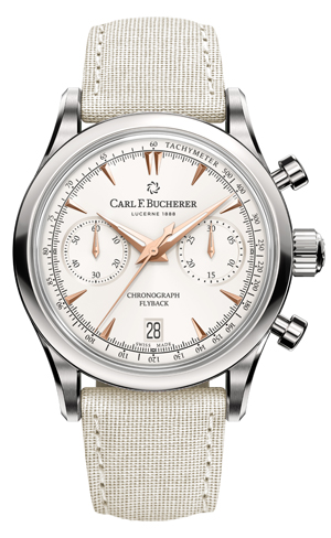 CARL F. BUCHERER(カール Ｆ. ブヘラ) 2022新作 カール F. ブヘラから色彩豊かで魅力的な「マネロ フライバック 40mm」が5つのバリエーションで登場