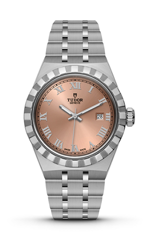 TUDOR(チューダー) 2023新作 2つの魅惑的なダイアルのバリエーションとしてチョコレートブラウンとサーモンピンクが加わった「チューダー ロイヤル」