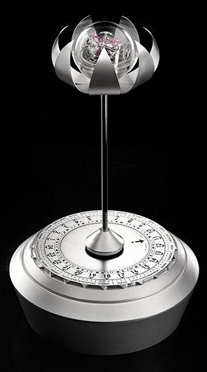 アントン・スハノフ ロシアの独立時計師アントン・スハノフの新作コンプリケーション・クロック「ロータス」