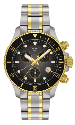 TISSOT(ティソ) 2025新作 深海から生まれた新たなサイズ。「ティソ シースター クロノグラフ 38mm」