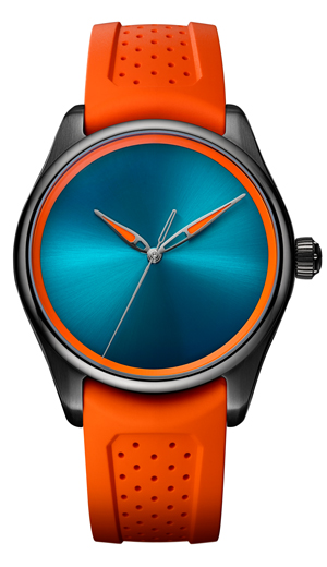 H.Moser & Cie.(H.モーザー) 2025新作 鮮やかなカラーの3モデル。H.モーザー「パイオニア・シリンドリカル トゥールビヨン スケルトン スパイスドアクア」「パイオニア・トゥールビヨン スパイスドアクア」「パイオニア・センターセコンド スパイスドアクア」