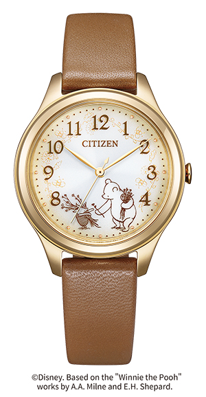 CITIZEN(シチズン) 2026新作 「シチズン ディズニーコレクション」。「くまのプーさん」「美女と野獣」「モアナと伝説の海」それぞれをテーマにした限定モデルが登場