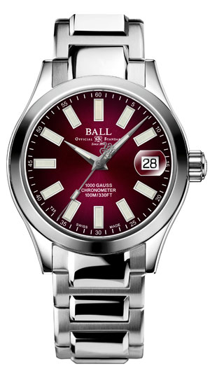 BALL WATCH(ボール ウォッチ) 2023新作 「904Lステンレス」、「耐磁性80,000A/m」、「C.O.S.C.認定クロノメーター」の三位一体で大人気の高性能3針モデルに36mm仕様が追加。ボールウォッチ「エンジニア III マーベライト クロノメーター」