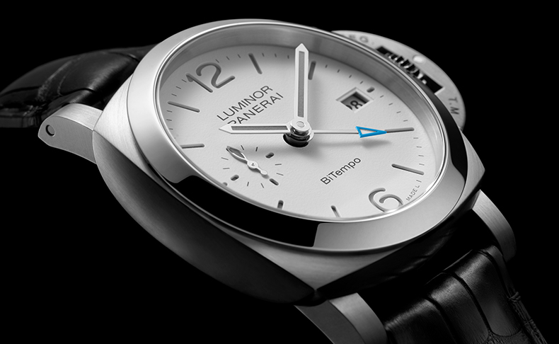 PANERAI(パネライ) 2024新作 GMT機能がコンパクトな40mmサイズで登場。パネライ「ルミノール クアランタ ビテンポ」