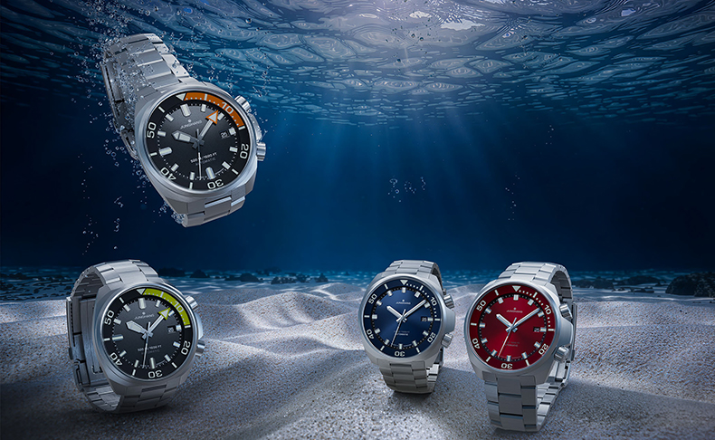 希少‼︎ ユンハンス　復刻モデル　時計 ユンハンス(JUNGHANS) 2026新作 海のために作られた新モデルシリーズ