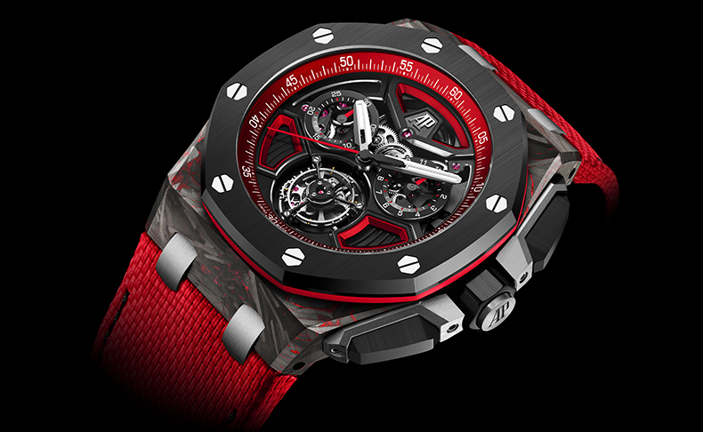 AUDEMARS PIGUET(オーデマ ピゲ) 2026新作 オーデマ ピゲ「ロイヤル オーク オフショア フライング トゥールビヨン クロノグラフ」にCFTカーボンが登場