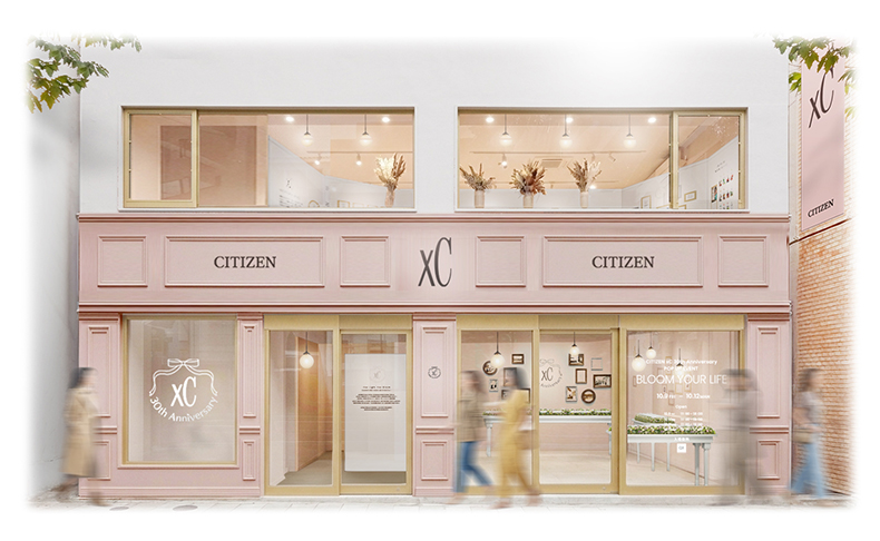 CITIZEN(シチズン) 「シチズン クロスシー」の最新モデルが試着できる期間限定イベント「CITIZEN xC 30th Anniversary POP UP EVENT "BLOOM YOUR LIFE"」が、ブランド誕生30周年を記念して、2026年10月9日(金)～10月12日(月・祝)まで表参道で開催決定