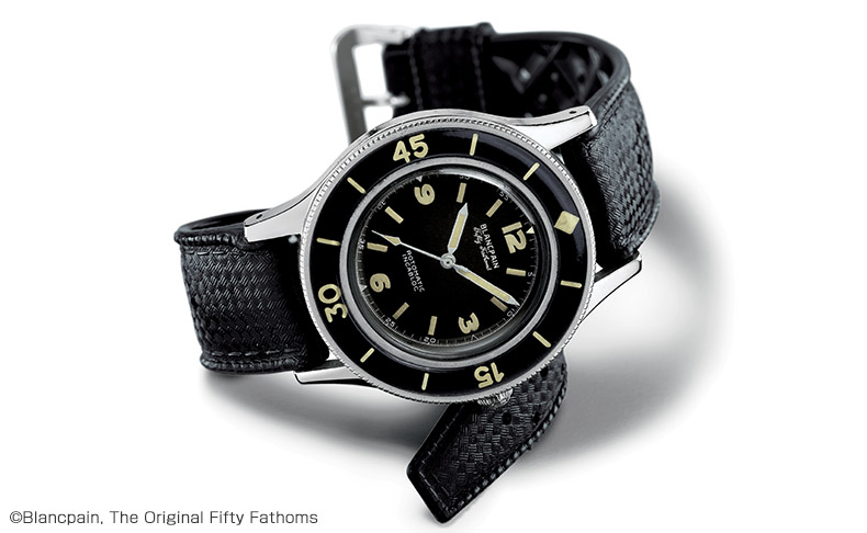 BLANCPAIN(ブランパン) 「Fifty Fathoms」の最新作からヴィンテージアイテムまでがそろう、特別なエキシビションを開催