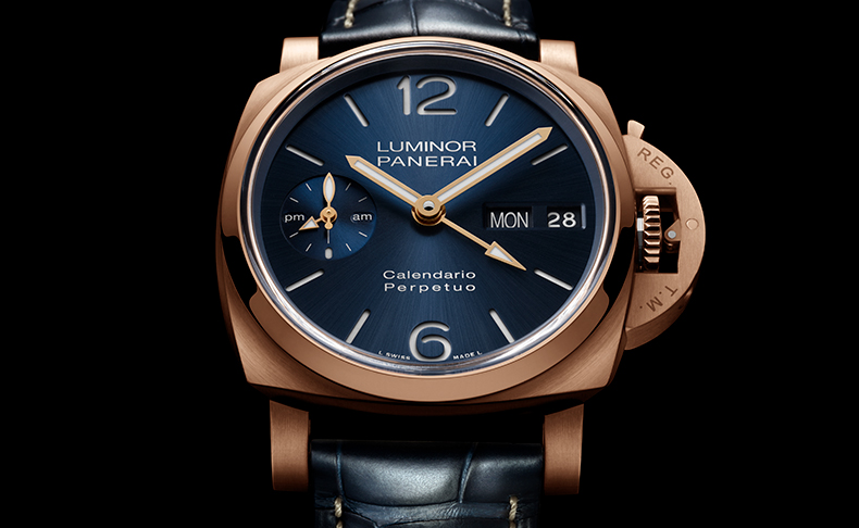 PANERAI(パネライ) 2021新作 パネライ「ルミノール パーペチュアルカレンダー ゴールドテック™」「ルミノール パーペチュアルカレンダー プラチナテック™」