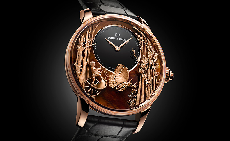 ジャケ ドロー Jaquet Droz ジャケ ドローがラブィング バタフライに永遠の居場所を授ける ブランド腕時計の正規販売店紹介サイトgressive グレッシブ