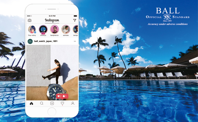 ボール ウォッチ Ball Watch 写真を投稿して 沖縄に冒険の旅へ ボール ウォッチ つけてかなきゃ キャンペーン ブランド腕時計の正規販売店紹介サイトgressive グレッシブ ボール ウォッチ Ball Watch 写真を投稿して 沖縄に冒険の旅へ ボール ウォッチ つけてかなきゃ キャンペーン ブランド腕時計の正規販売店紹介サイトgressive グレッシブ