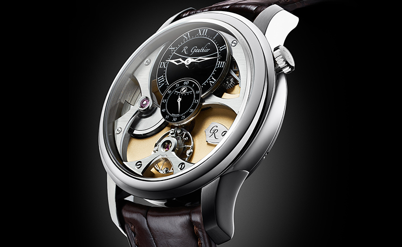 ROMAIN GAUTHIER(ローマン・ゴティエ) ローマン・ゴティエの「インサイトマイクロローター」に初のホワイトゴールドモデルが数量限定で登場