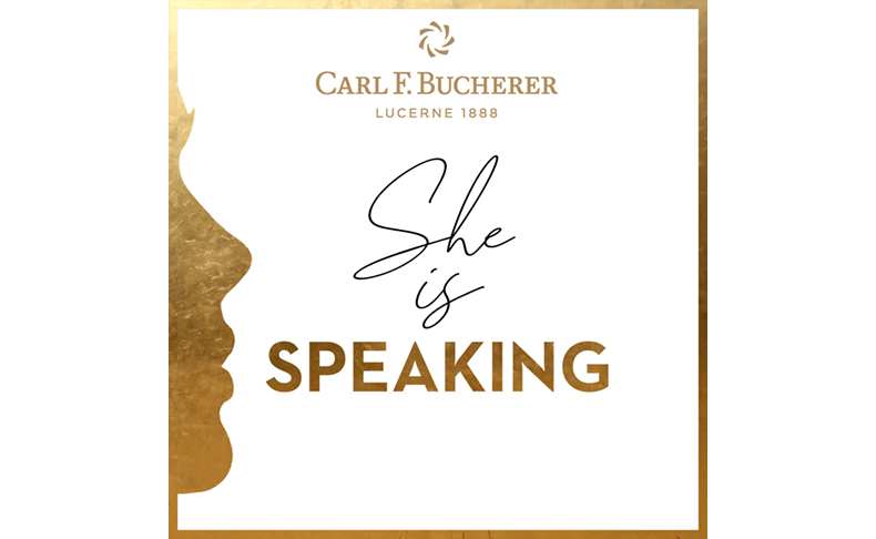 CARL F. BUCHERER(カール Ｆ. ブヘラ) カール F. ブヘラ、 熱意あふれる女性たちに声を届けるポッドキャスト番組“She is Speaking”をスタート