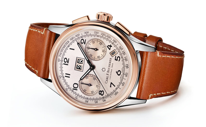 CARL F. BUCHERER(カール Ｆ. ブヘラ) 1950年代という時代がもたらした数々の名作とともに見る「ヘリテージ バイコンパックスアニュアル」。期間限定で展示。