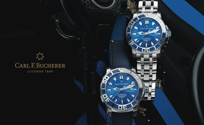 CARL F. BUCHERER(カール Ｆ. ブヘラ) カール F. ブヘラを夏のパートナーに！ ブヘラと沖縄美ら海水族館を結ぶ「パトラビ スキューバテック キャンペーン」開催