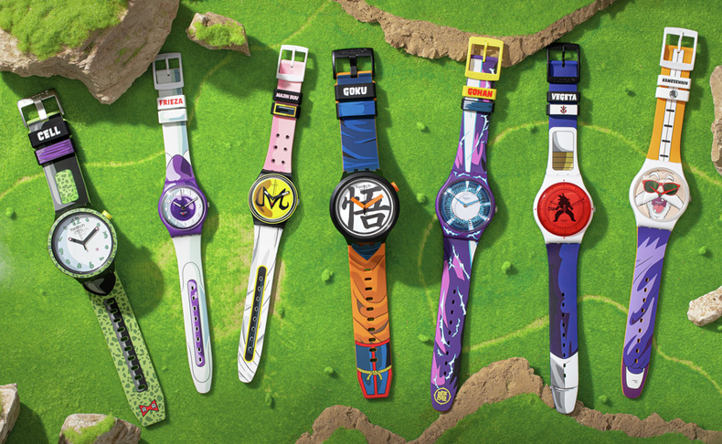 スウォッチ(Swatch) 2022新作 悟空やセル、神龍など7キャラクターが ...