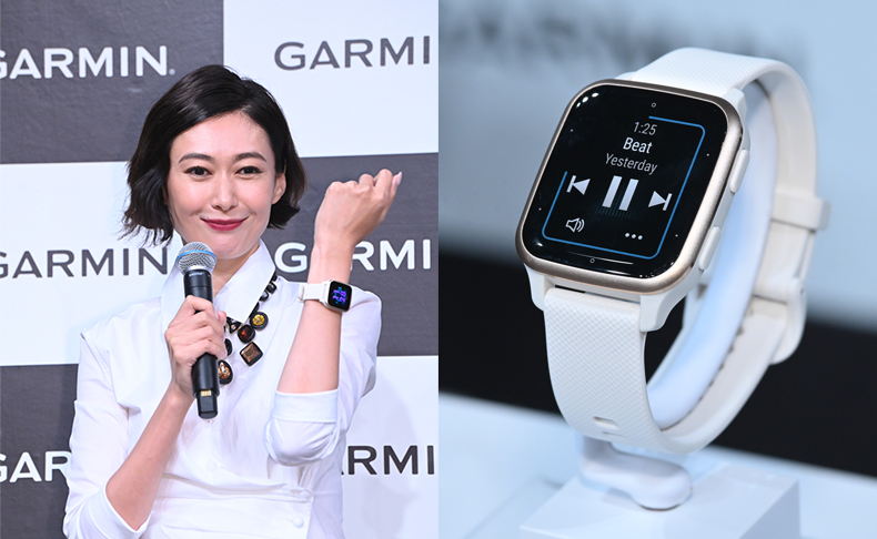 GARMIN(ガーミン) 「田丸麻紀さん Garmin アンバサダー就任＆新製品『Venu Sq 2』発表会」 開催