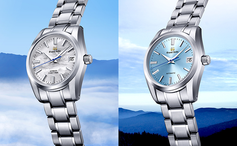 Grand Seiko(グランドセイコー) 2023年新作 グランドセイコーより「キャリバー 9S」25周年を記念する限定モデルが登場 ～岩手山から臨む「雲海」と「中天の空」の情景を2機種で表現～