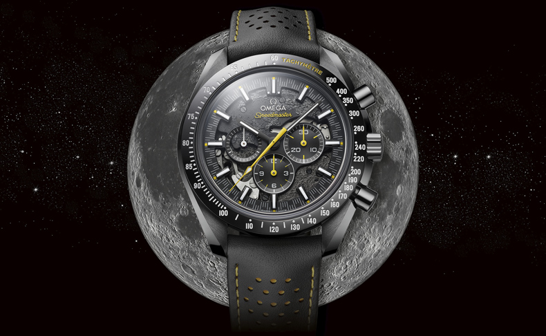 OMEGA(オメガ) 人類史上初めて月の裏側を目にした「スピードマスター ダーク サイド オブ ザ ムーン アポロ8号」発売