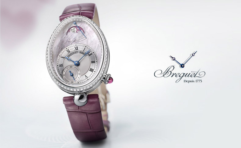 BREGUET(ブレゲ) ピンクマザーオブパールとダイヤモンドをあしらった「ブレゲ クイーン・オブ・ネイプルズ」バレンタインデー2019特別限定モデル登場