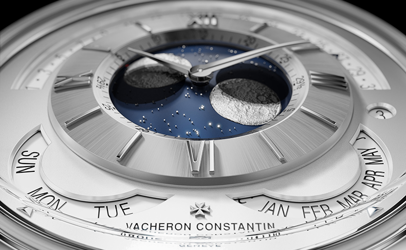 VACHERON CONSTANTIN(ヴァシュロン・コンスタンタン) 2023新作 11種類の複雑機構を搭載した新しい自社製ムーブメント。ヴァシュロン・コンスタンタン「レ・キャビノティエ・デュアルムーン - グランド・コンプリケーション」