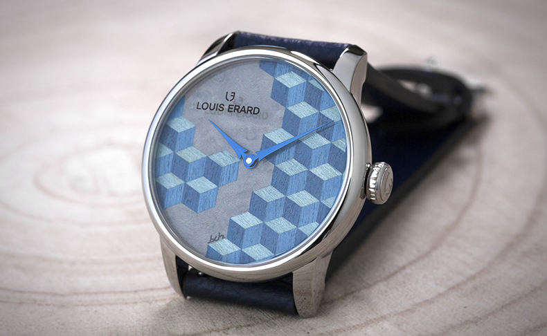 【正規品】ルイエラール 最高級 メンズ 時計 ブラウン文字盤 美品 付属品完備yuko_ブランド時計