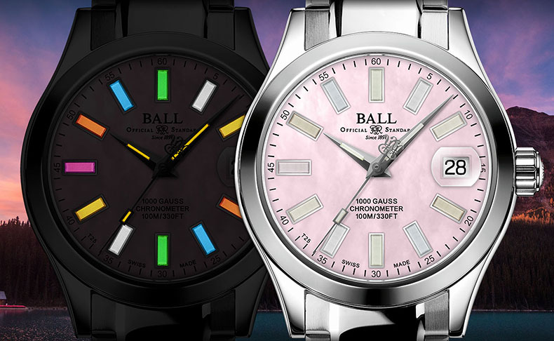 BALL WATCH(ボール ウォッチ) 2023新作 「904Lステンレス」、「耐磁性80,000A/m」、「C.O.S.C.認定クロノメーター」の三位一体で大人気の高性能3針モデルに36mm仕様が追加。ボールウォッチ「エンジニア III マーベライト クロノメーター」