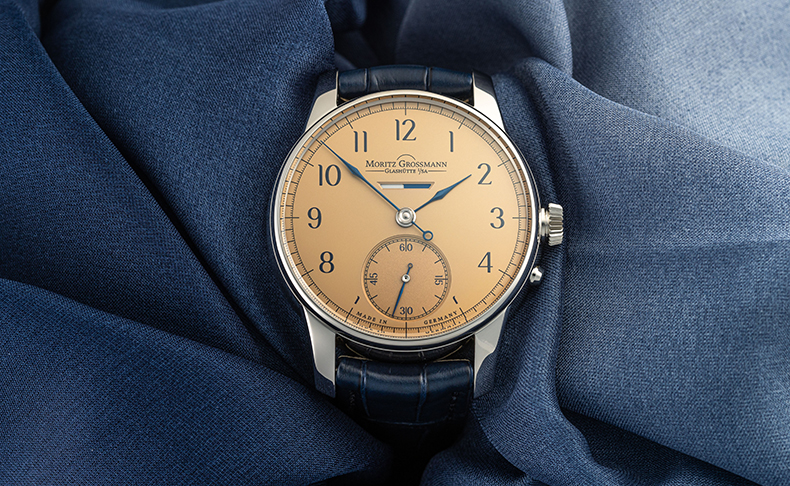 MORITZ GROSSMANN(モリッツ・グロスマン) 2023新作 エレガントで華やかなサーモンダイヤルの新たな世界限定モデルが登場。モリッツ・グロスマン「パワーリザーブ サーモン」