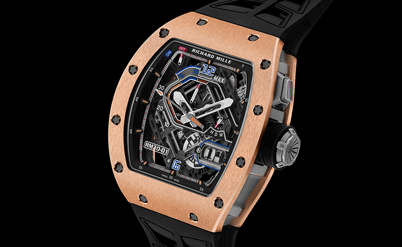 RICHARD MILLE(リシャール・ミル) 2023新作 コントロールされたエネルギー。リシャール・ミル「RM 30-01 オートマティック デクラッチャブル・ローター」