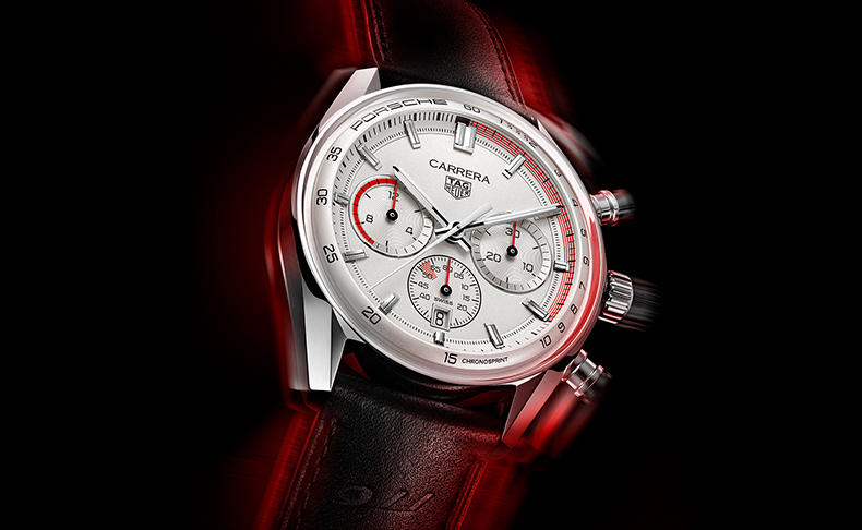 TAG Heuer(タグ・ホイヤー) 2023新作 タグ・ホイヤーが、ポルシェとコラボレーションした新たなタイムピース「タグ・ホイヤー カレラ クロノスプリント × ポルシェ」を発表！！