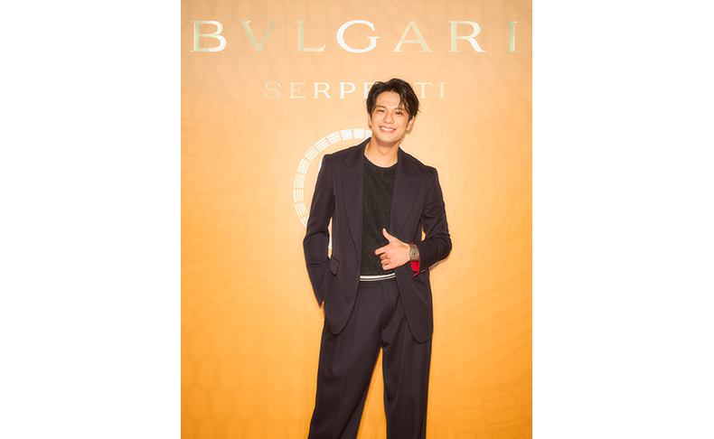 BVLGARI(ブルガリ) 森崎ウィンが来場。「ブルガリ セルペンティ 75周年 時を超えて紡がれる無限のストーリー展」オープニングパーティ