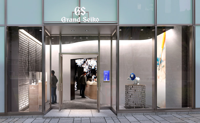 Grand Seiko(グランドセイコー) ブランドメッセージを空間で表現したグランドセイコーブティックが、表参道のランドマーク「表参道ヒルズ」にオープン