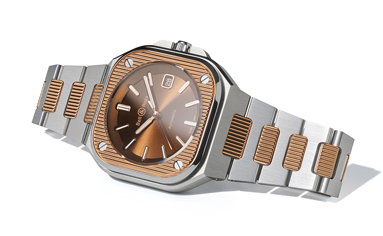 BELL & ROSS(ベル&ロス) 2024新作 ベル&ロス「BR 05 アートライン スティール&ゴールド」