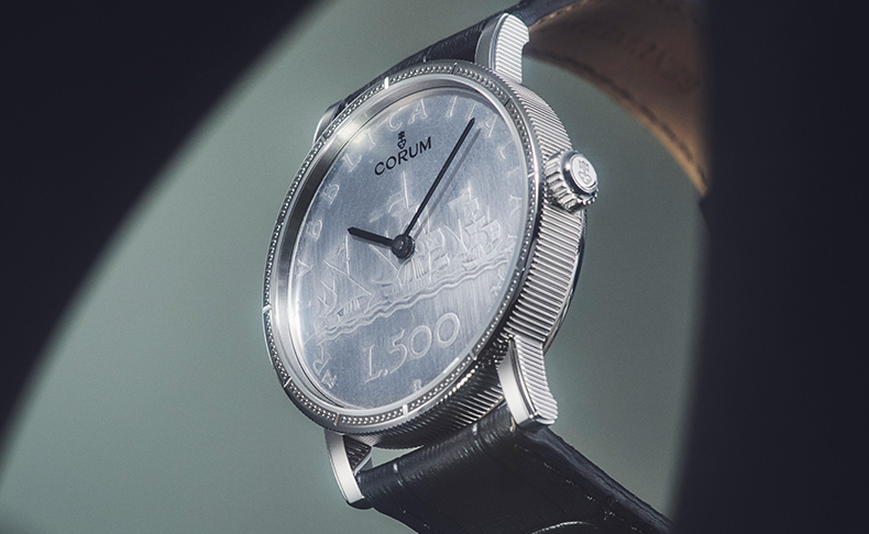 CORUM(コルム) コルムがコインウォッチ誕生60周年を記念し、ヘリテージ コインを2025年7月11日に発売。「イタリア語の父」といわれるダンテ・アリギエーリを描いた銀貨を使用したレアピース