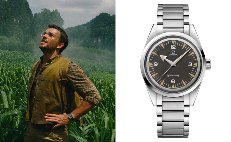 OMEGA(オメガ) ジョナサン・ベイリー 、『ジュラシック・ワールド / 復活の大地』でオメガ「レイルマスター」着用