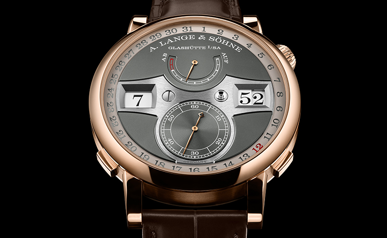 A. LANGE & SÖHNE(A.ランゲ&ゾーネ) 2025新作 温かみのある色合いが引き立てるエレガントなデジタル表示。A.ランゲ&ゾーネ「ツァイトヴェルク・デイト」