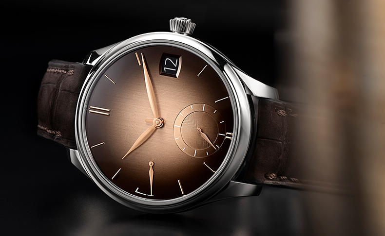 H.Moser & Cie.(H.モーザー) 2025新作 味わい深い、極上の新モデル。H.モーザー「エンデバー・パーペチュアルカレンダー スモークサーモン」