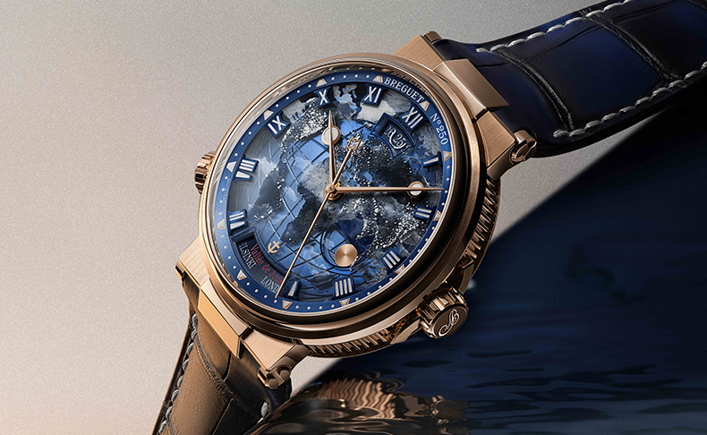 BREGUET(ブレゲ) 2025新作 空と海の間に存在する250年のメカニカルアート。ブレゲ「マリーン オーラ・ムンディ 5555」