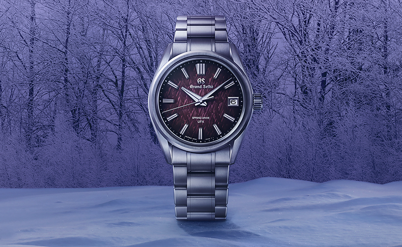 Grand Seiko(グランドセイコー) 2025新作 神秘的な夜明けの情景を映したダイヤル。グランドセイコー「Evolution 9 Collection スプリングドライブ U.F.A. 限定モデル」