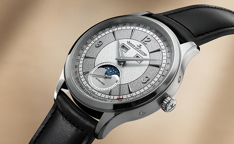 JAEGER-LECOULTRE(ジャガー・ルクルト) 2025新作 2色のグレーを組み合わせた新しいグレイン仕上げダイヤル。ジャガー・ルクルト「マスター・コントロール・カレンダー」