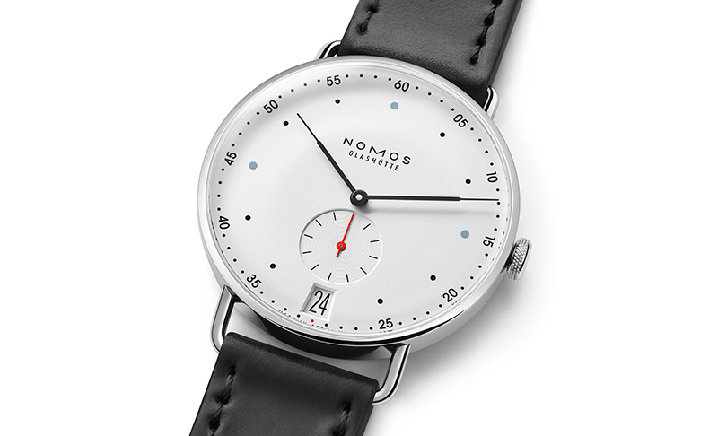 NOMOS Glashütte(ノモス グラスヒュッテ) 2025新作 新しい機構のアーバンデザイン。ノモス グラスヒュッテ「メトロ 38 デイト」が再登場