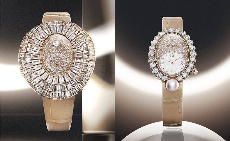 BREGUET(ブレゲ) 2025新作 2つのジュエリーウォッチ。ブレゲ「レーヌ・ドゥ・ナープル クレイジー・フラワー」「レーヌ・ドゥ・ナープル ペルル・アンぺリアル」
