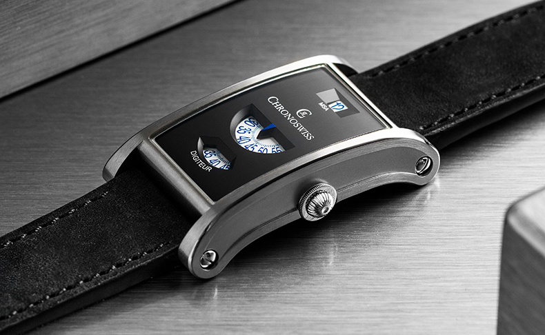 CHRONOSWISS(クロノスイス) 2025新作 針を持たない機械式腕時計の復活！ クロノスイス「ネオ デジター」