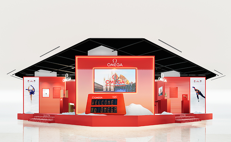 OMEGA(オメガ) 伊勢丹新宿店 本館1階 ザ・ステージにて「オメガ ミラノ・コルティナ 2026」を開催