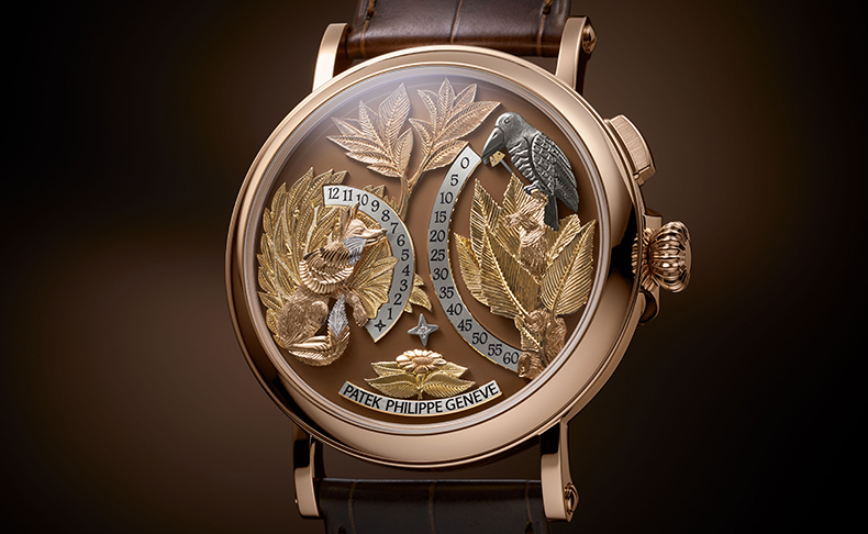 PATEK PHILIPPE(パテック フィリップ) 2026新作 パテック フィリップ「オートマトンによるオンデマンド時・分表示《カラスとキツネ》 5249Rモデル」